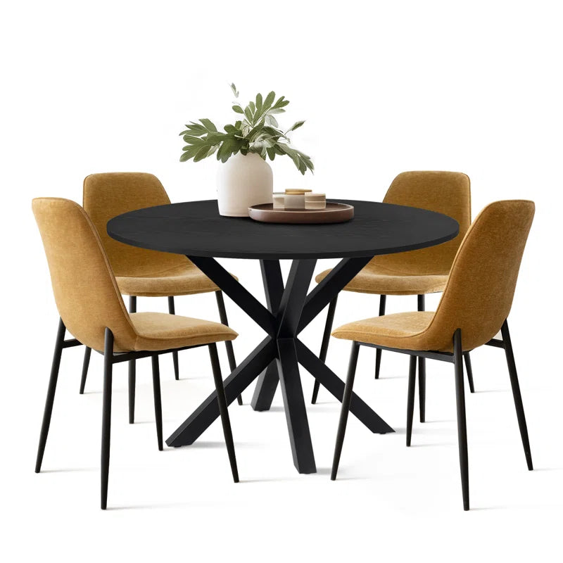 Folmar 5 - Piece Pedestal Dining Set