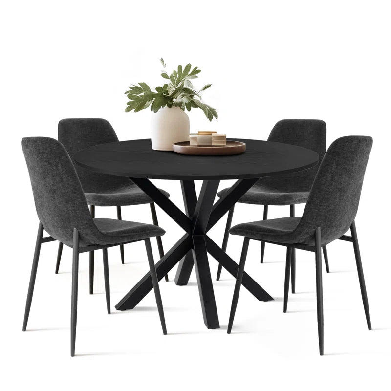 Folmar 5 - Piece Pedestal Dining Set