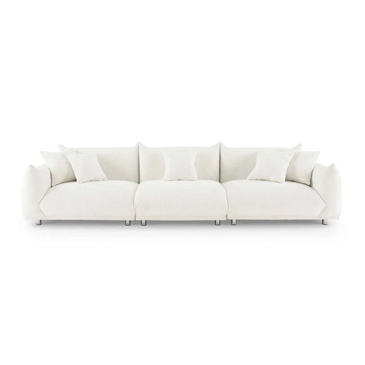 Amritha MINIMORE Modern Style 124.5" Modular Wit Arm Sofa