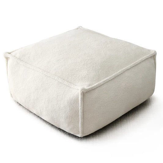 Mancel 32"X 32" Boucle Upholstered Pouf