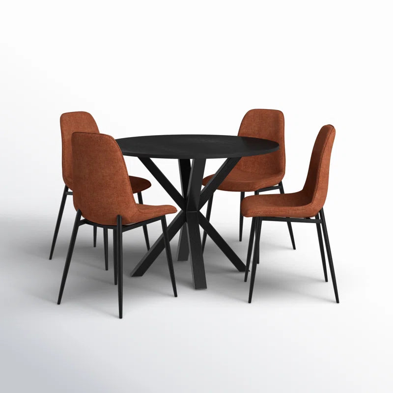 Folmar 5 - Piece Pedestal Dining Set