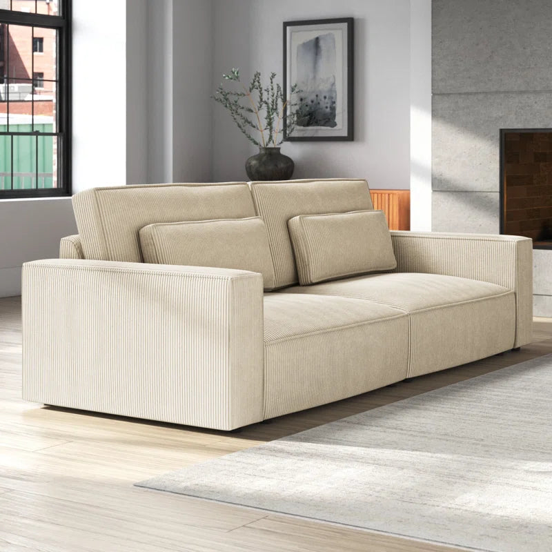 Brandiann 105.5'' Corduroy Sofa