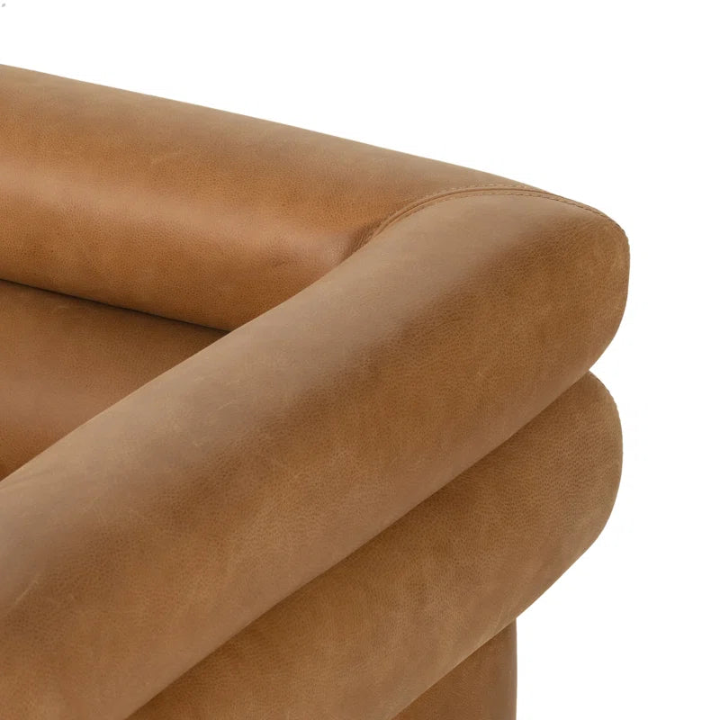 Arve 88.5'' Leather Sofa