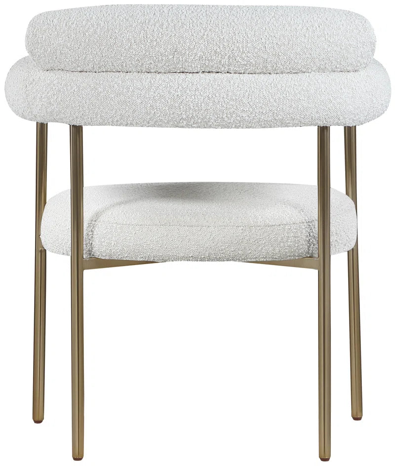 Boucle Upholstered Arm Chair