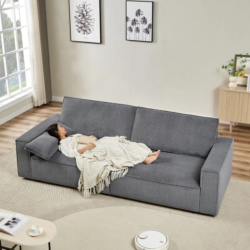 Brandiann 105.5'' Corduroy Sofa