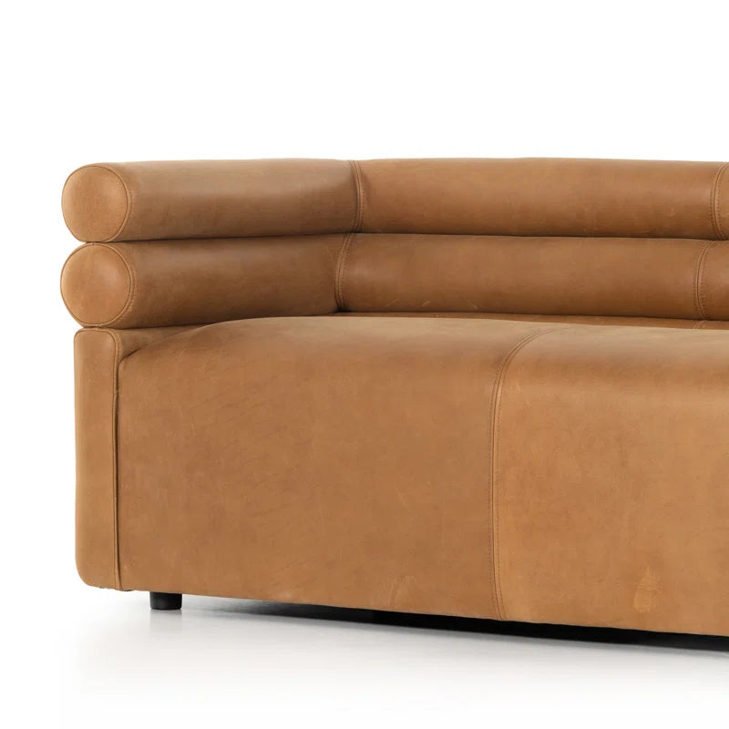 Arve 88.5'' Leather Sofa