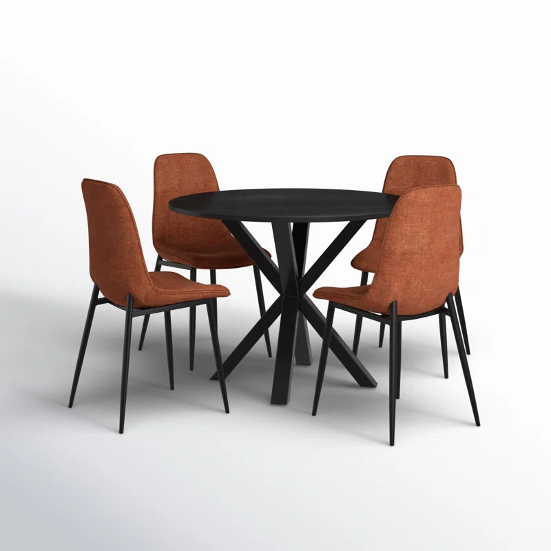 Folmar 5 - Piece Pedestal Dining Set