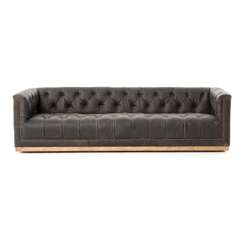 Byer 95'' Leather Sofa