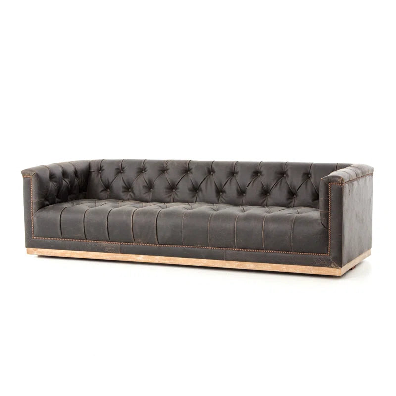 Byer 95'' Leather Sofa