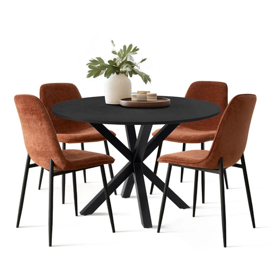 Folmar 5 - Piece Pedestal Dining Set