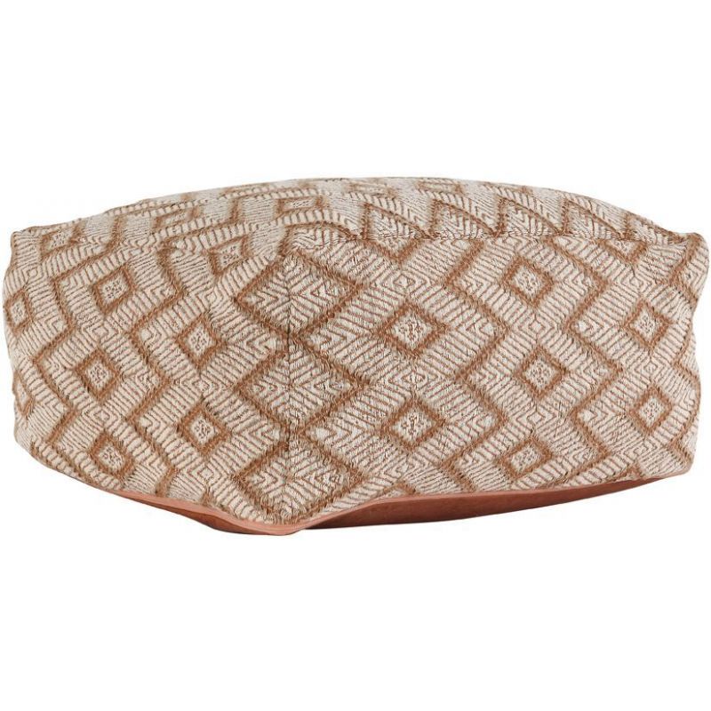 Volt Terra Cotta/Ivory Pouf